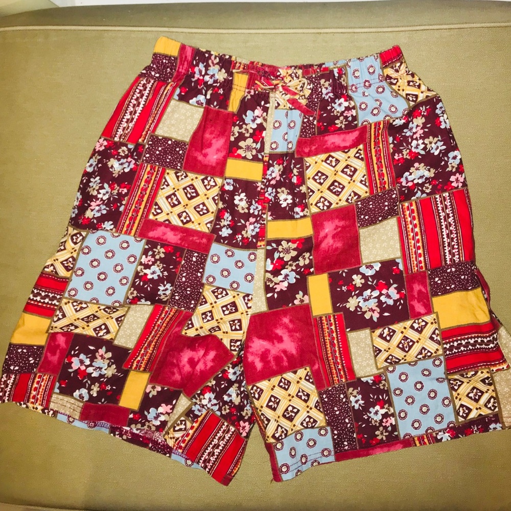 Awesome VTG PatchWork Shorts